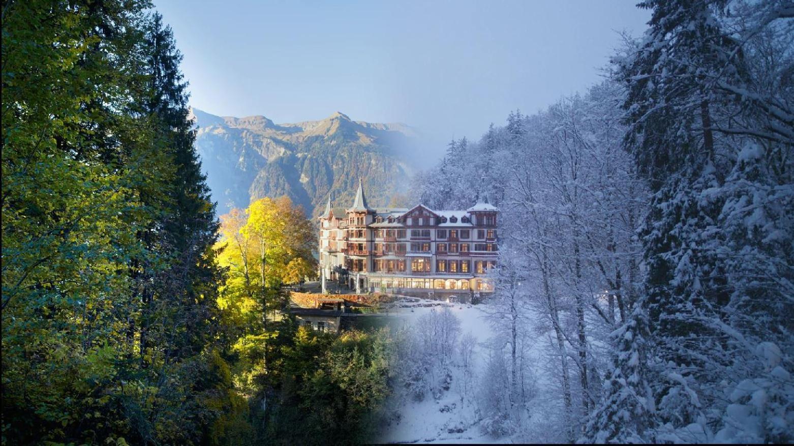 Grandhotel Giessbach Brienz  Exterior foto